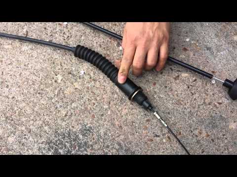 comment monter un cable d'embrayage xsara picasso