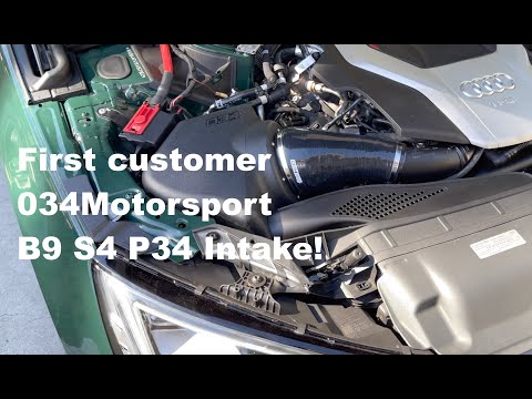 034 P34 Intake for B9 S4 | One of the first to get this new product!