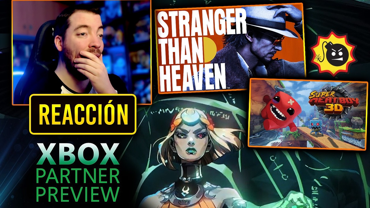 Mi REACCIÓN al XBOX PARTNER PREVIEW: HADES II, STRANGER THAN HEAVEN y TODOS LOS ANUNCIOS del EVENTO