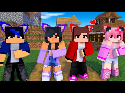 simple dimple rich kids aphmau girlfriends crew - minecraft animation