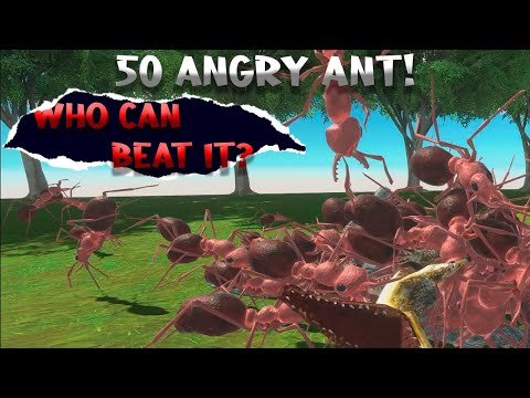 50 ANGRY GIANT ANTS vs 2 HUNDRED COST ARMIES - Animal Revolt Battle Simulator