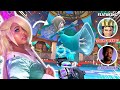ROSALINA COSPLAYER PLAYS MARIO KART WORLD Ft KingOfSkill Ndukauba