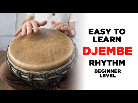 Easy to Learn Djembe/Hand Drum Rhythm: Rock Beat