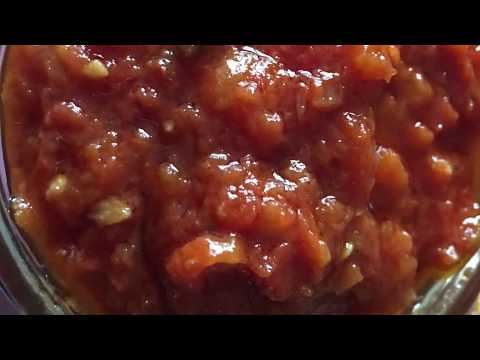 Senegalese Hot Sauce /sauce Kani