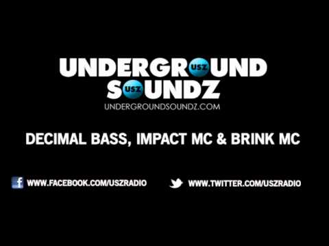 USZ TV: Decimal Bass, Impact MC & Brink MC (Studio)