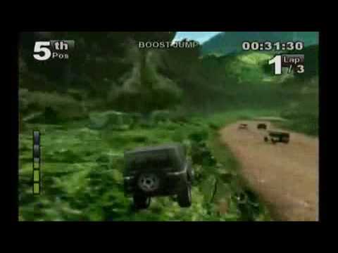 jeep thrills wii unlock cars