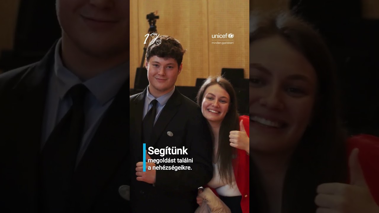 Segíts, hogy itthon is segíthessünk! Támogasd adód 1 százalékával az UNICEF Magyarország munkáját!