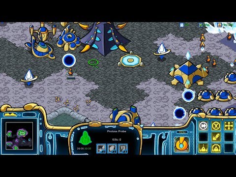 StarCraft: Cartooned (Carbot Remastered) BW Campaign Protoss Mission 8 - Countdown
