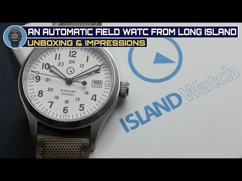 Islander ISL-40 Unboxing & Impressions - First Ever Islander Watch