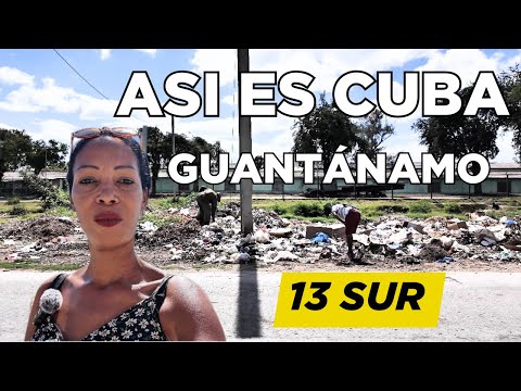 Así está Cuba hoy. Calle 13 Sur  GUANTÁNAMO calle por calle.