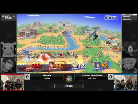 SSC16 - Mothwile + Skaiza vs HoH_SuperGirlKels + HoH_Jayy - Pools Smash 4