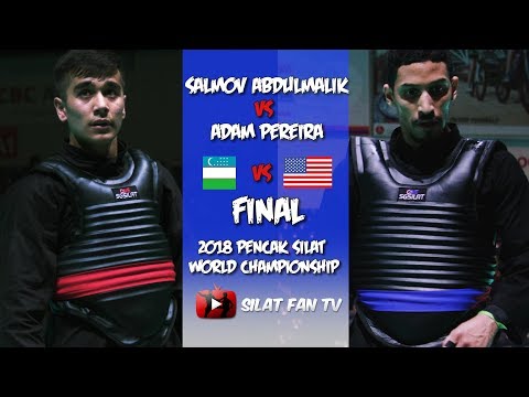 ADAM PEREIRA V SALMOV ABDULMALIK | USA V UZBEKISTAN | 2018 PENCAK SILAT WORLD CHAMPIONSHIPS