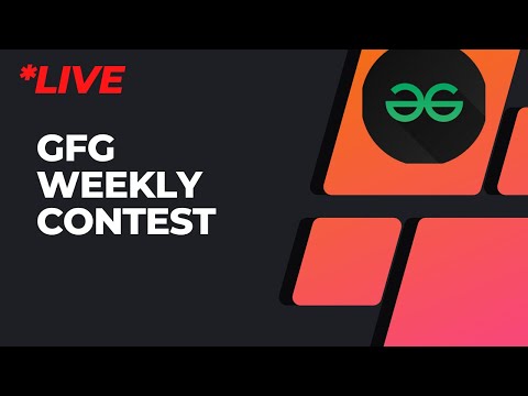 GeeksForGeeks Weekly Contest 84