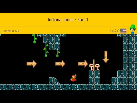 Mario Maker 2 Creators showcase #Nes2.0 ~ Indiana Jones: Part 1
