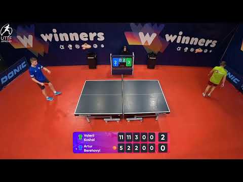 WINners League 28.01.2022 Koshel V. - Berehovyi A. 21:00