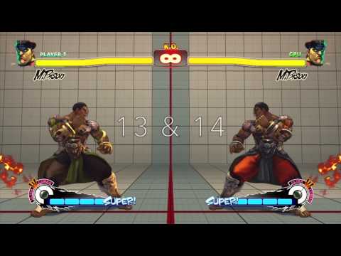 USFIV - M. Bison's Summer Vacation Costume: All Colors (Numbered)