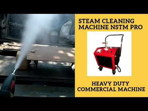 Steam Car Washer with Wet Steam 6 to 10 Bar Pressure