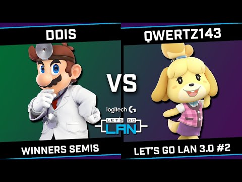 DDIS (Dr. Mario) vs qwertz143 (Isabelle) - Logitech G Let's Go LAN 3.0 #2