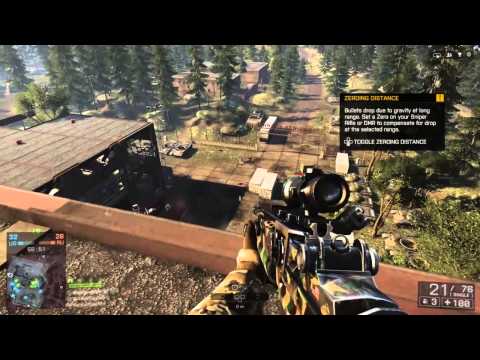 (4) MVP - Battlefield 4 best DMR M39 Sniper spots SHAREfactory™