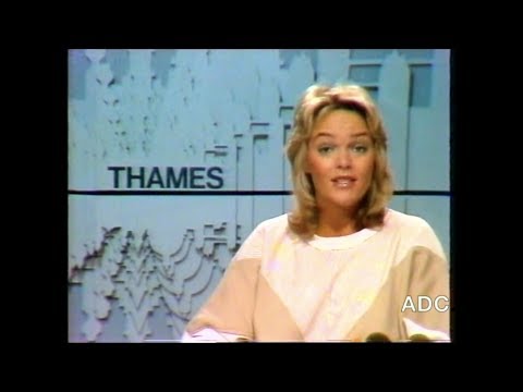 Thames Sally Harrison in-vision 10th September 1984