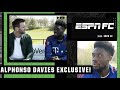 Alphonso Davies FULL INTERVIEW! UCL disaster, Canada inspiration & Der Klassiker 🔴 🔵 | ESPN FC