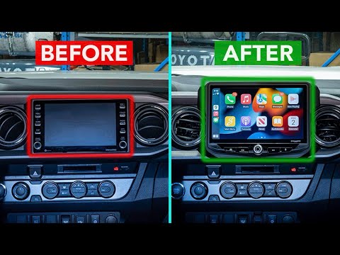 2016-2022 Toyota Tacoma 10" Touchscreen Infotainment System Review/Install