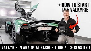 How to START the Aston Martin Valkyrie Hypercar Plus Workshop Tour!