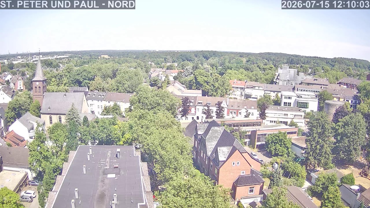 Live webcam view of St. Peter und Paul Tower View