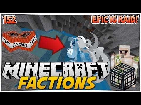 EPIC QUAD IG RAID!! | Minecraft FACTIONS #152 (TreasureWars S2)