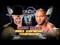 WWE TLC 2009 Match Card