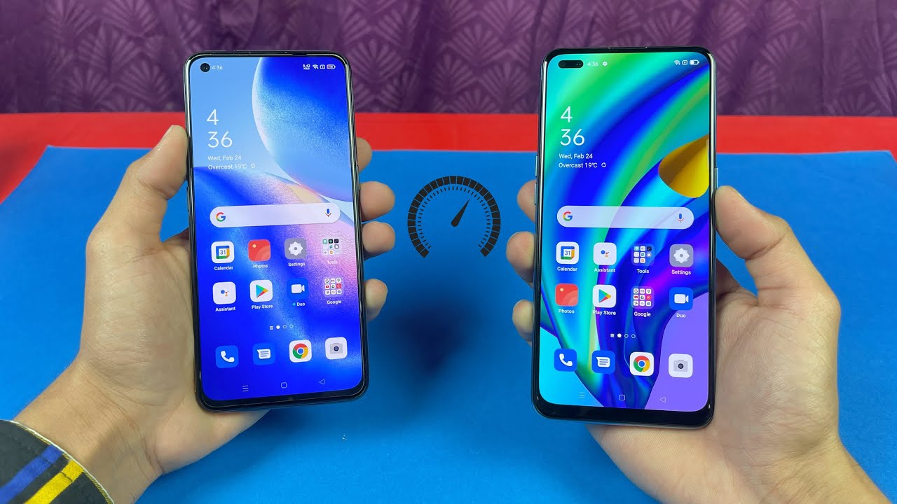 Oppo Reno 5 (8GB) vs Oppo F17 Pro (8GB) - Speed Test & Comparison!