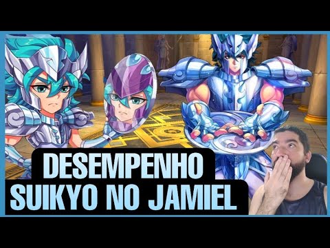 Build's + Gameplay Suikio de Taça no Jamiel Chinês - Saint Seiya Awakening