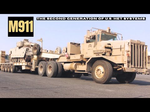 M911 Tank Transporter – The Heavy Hauler That Carried the Abrams