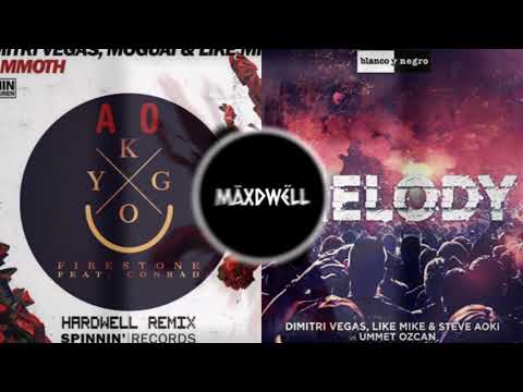 Mammoth Vs Ping Pong vs Firestone vs Melody //Mäxdwëll Mashup Edit