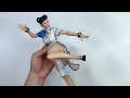 Unboxing Star Man Chun Li MS 011 White Cheongsam Version L Street Fighter 12 Action Figure