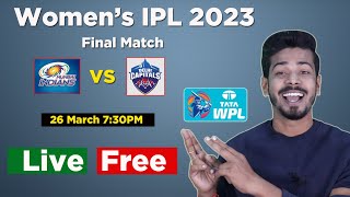 WPL Final Live - Mumbai Indians vs Delhi Capitals | Women's IPL 2023