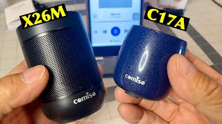Amazing!! Comiso C17A and X26M BlueTooth 5.3 TWS Speakers Review