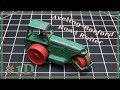 Matchbox 1D Aveling Barford Road Roller Two Minute Restoration