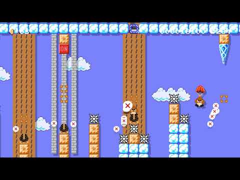 ☆ 6-3: Bounce Athletic 3 ☆ by ☆MakerBro 🍄Super Mario Maker 2 ✹Switch✹ #bvl