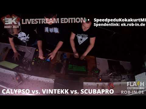 CALYPSO vs  VINTEKK vs  SCUBAPRO vs  EXTASO @ FLASH CLUB OSTERBURG - EK BDAY 2020 LIVESTREAM EDITION