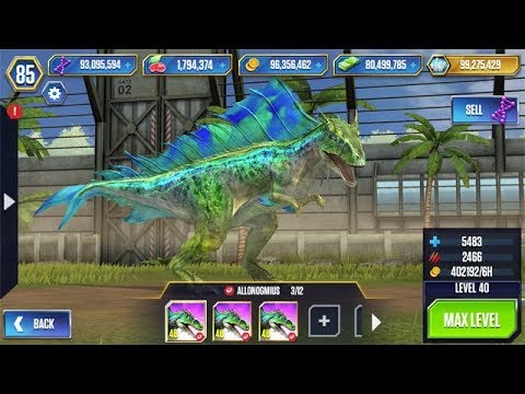 NEW LEGENDARY HYBRID ALLONOGMIUS IN ENCLOSURE (JURASSIC WORLD)