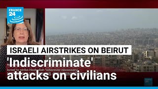 Israel's airstrikes on Beirut residential areas intensify Lebanese-Israeli tensions amid Hezbollah conflict