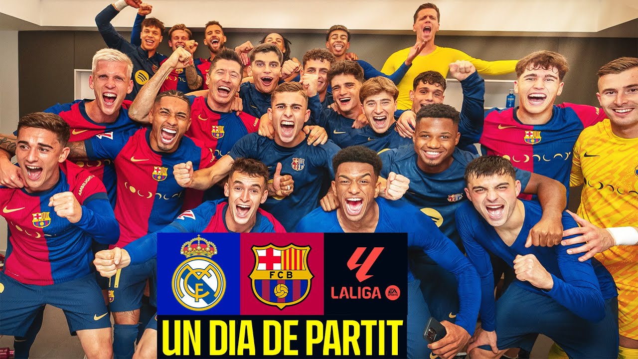 ❤️‍🔥 REAL MADRID 0-4 FC BARCELONA❤️‍🔥 | El Clásico WIN at the Bernabéu | Un Dia De Partit 🔵🔴