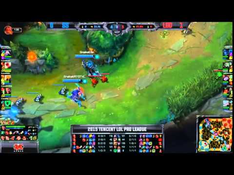 LGD vs SS, Game 2   LPL Spring 2015 W3D2   LGD Gaming vs Team Snake
