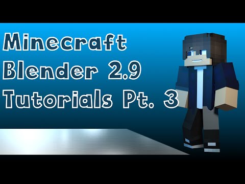 Judothesurviver - Minecraft Animation Tutorial for Blender 2.9 Episode 3- Keyframing and Character Animation