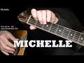 MICHELLE: Fingerstyle Guitar Lesson + TAB by GuitarNick