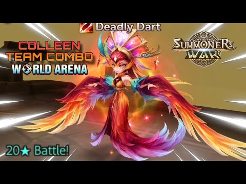 Colleen Team Combo in World Arena Ep. 2 - Summoners War