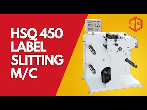 Mild steel 100% label inspection and slitting rewinding mach...