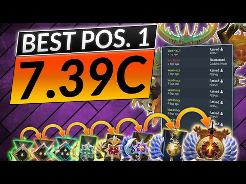 New Way To Play The Carry Role | Dota 2 Nature's Prophet Position 1 7.39c Guide