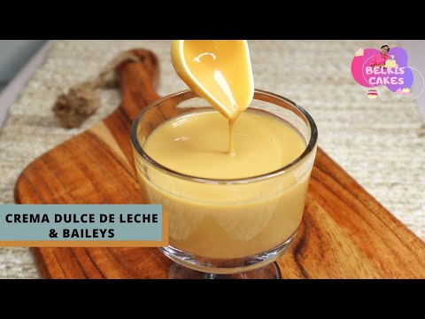 HOW TO MAKE DULCE DE LECHE & BAILEYS CREAM | Belkis Cakes